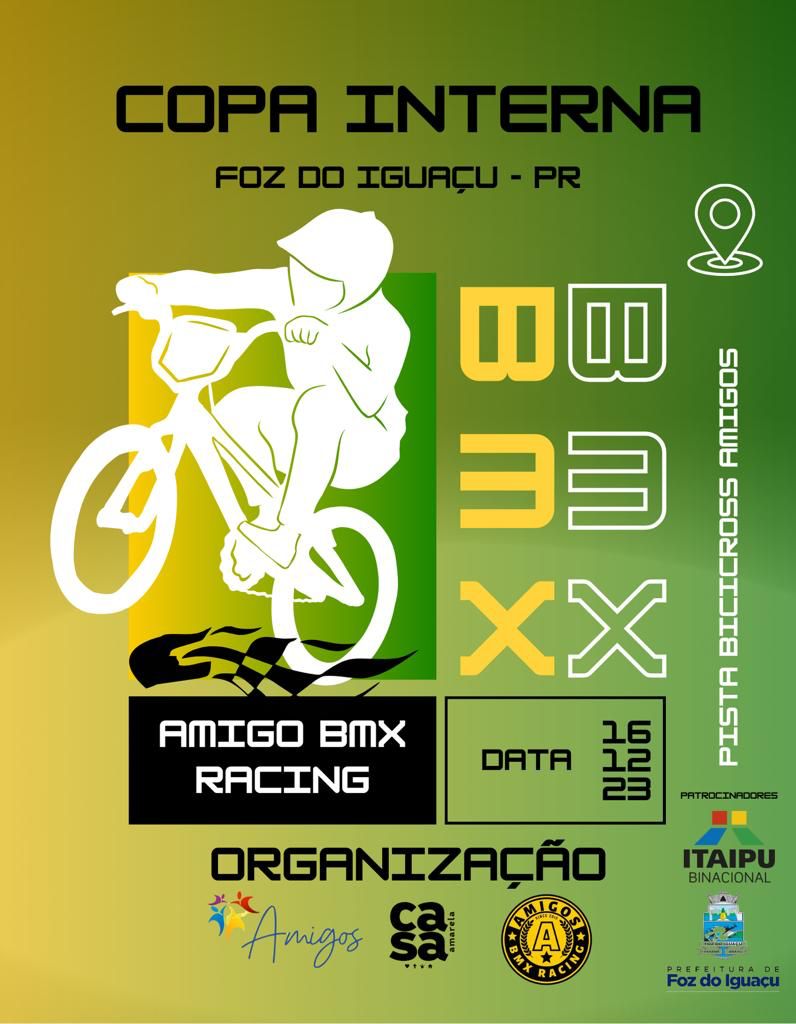 Campeonato Interno de BMX em Foz do Iguaçu: saiba como participar