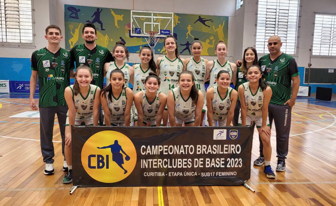 CBI Sub 17: equipe de basquete de Foz do Iguaçu finaliza em 8º lugar