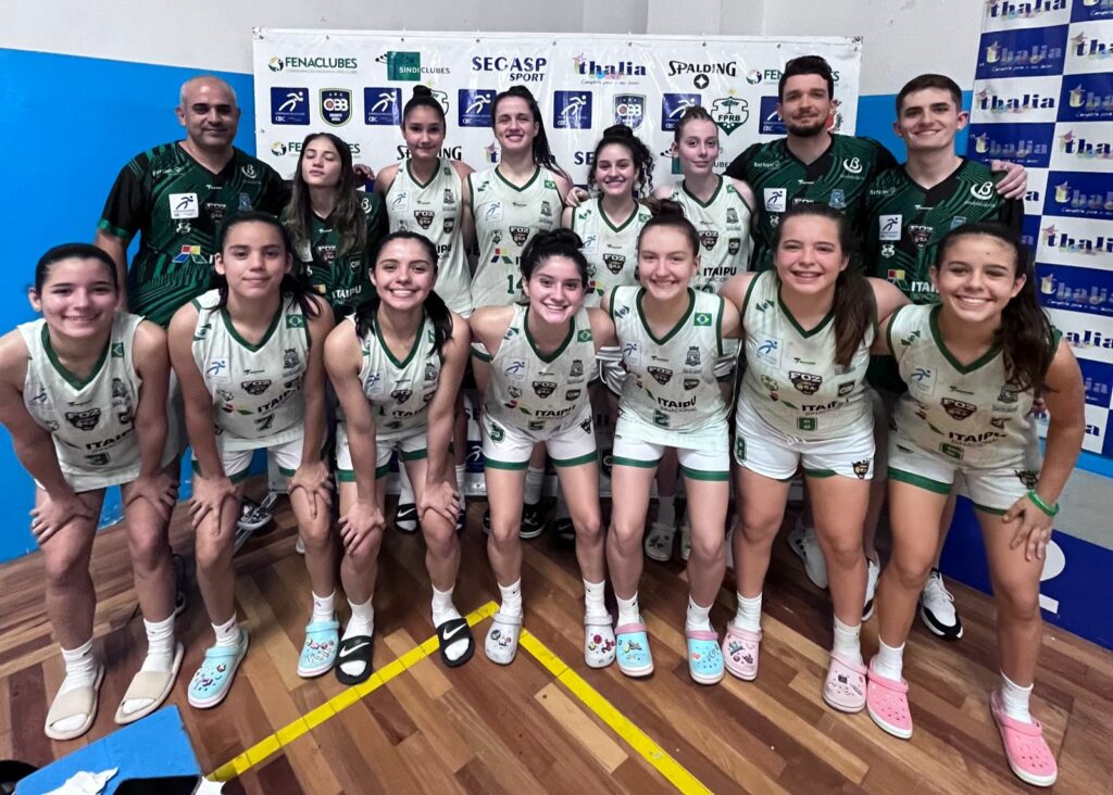 CBI Sub 17: equipe de basquete de Foz do Iguaçu finaliza em 8º lugar