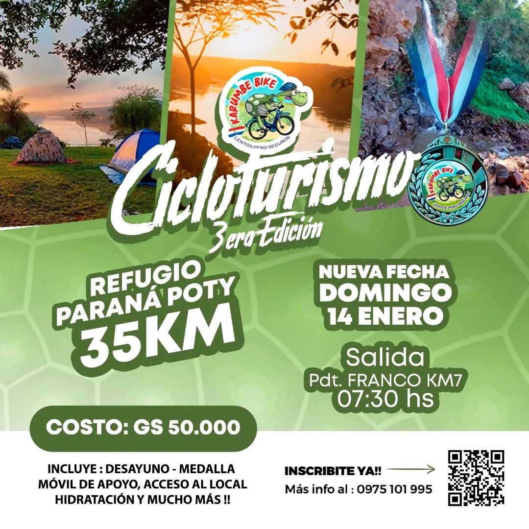 Ciclismo e natureza: saiba como participar da 3ª edição do Cicloturismo