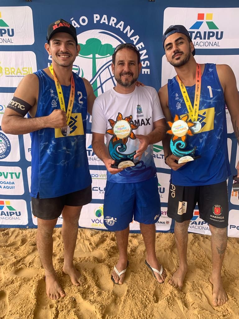Copa Regional Sul de vôlei de praia- atletas de Foz são vice-campeões