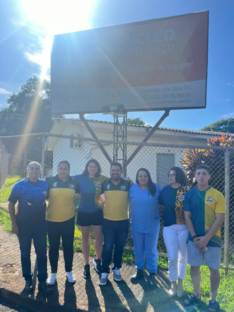 Atletas de Rugby fazem multirão para doar sangue, confira