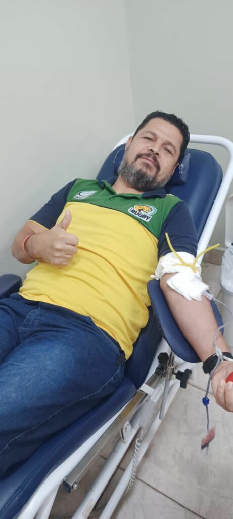 Atletas de Rugby fazem multirão para doar sangue, confira