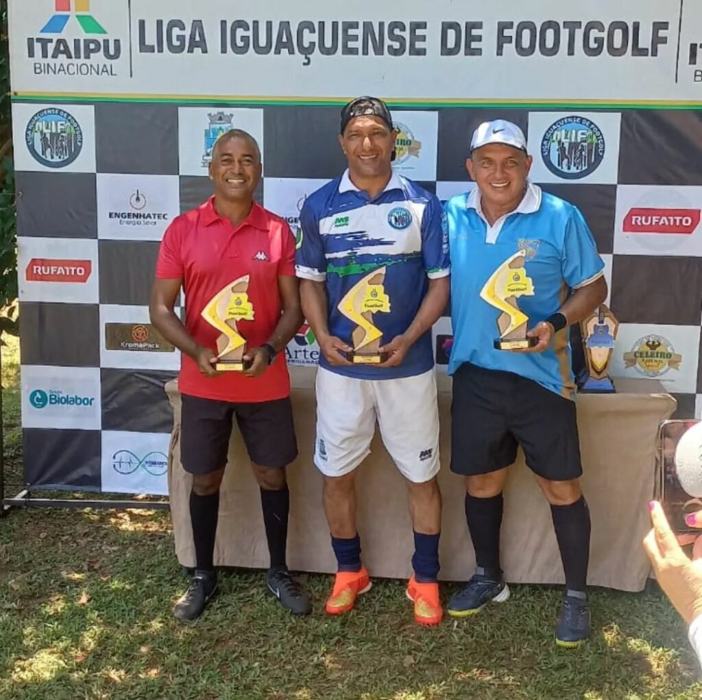 Veja os resultados da 1° etapa do Campeonato Iguaçuense de FootGolf