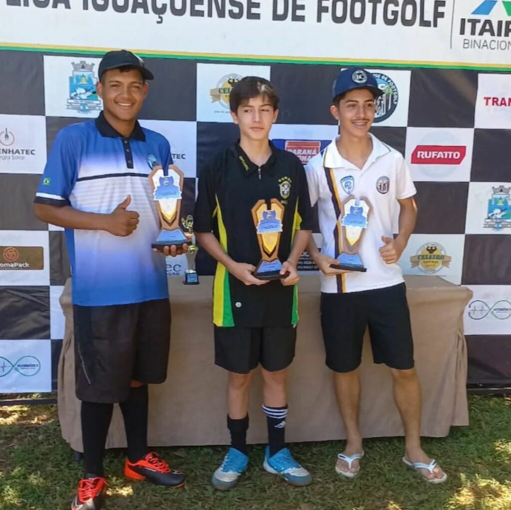Veja os resultados da 1° etapa do Campeonato Iguaçuense de FootGolf