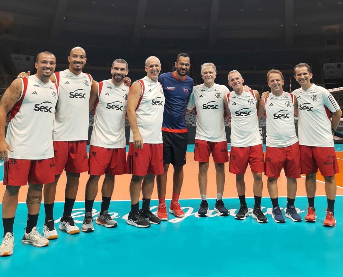 Vôlei: Técnico de Foz tem imersão com o time Sesc RJ Flamengo