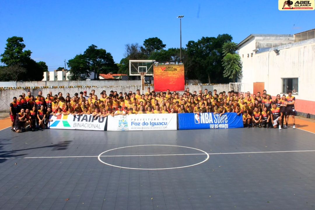 VI Clínica Internacional Foz Basquete foi um sucesso, confira!