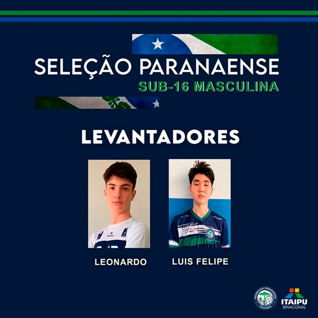 Atletas de Foz do Iguaçu fazem parte da seleção Paranaense de Vôlei