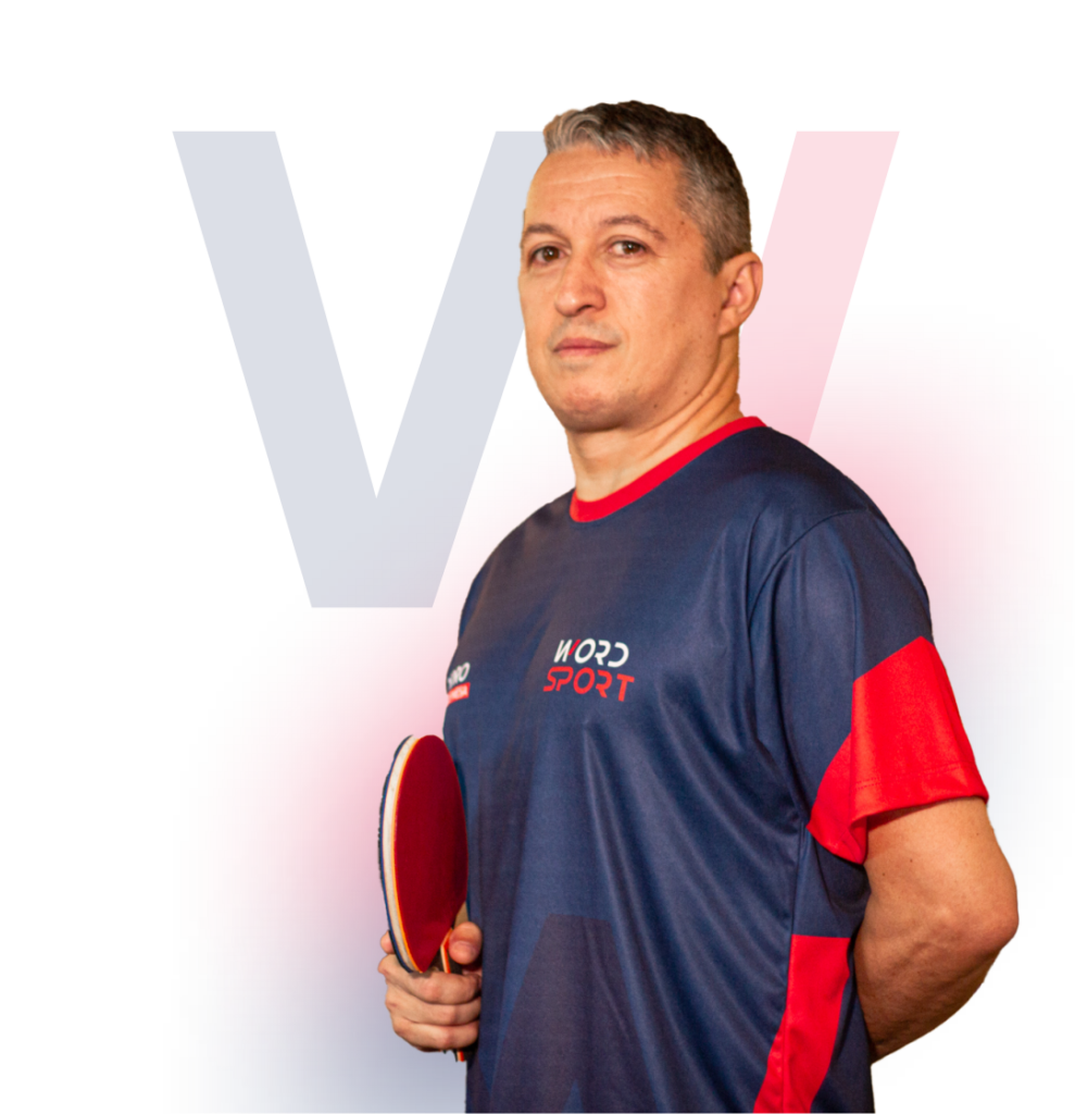 Pedro embaixador do Tenis de Mesa