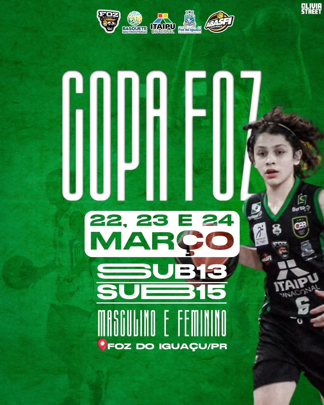 Copa Foz: torneio de basquete agita o fim de semana na cidade