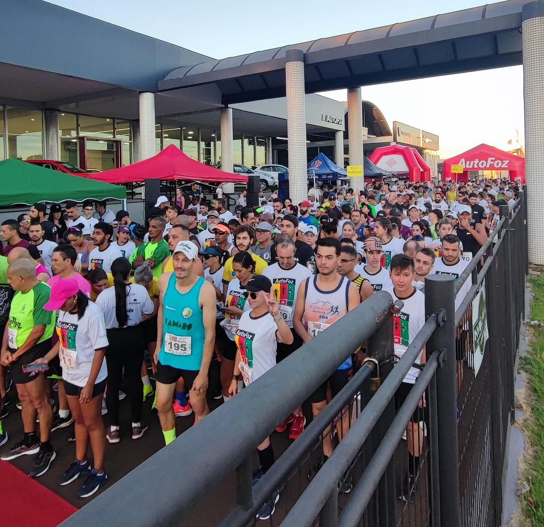 Corrida AutoFoz Fiat reuniu mais de 400 participantes em Foz do Iguaçu