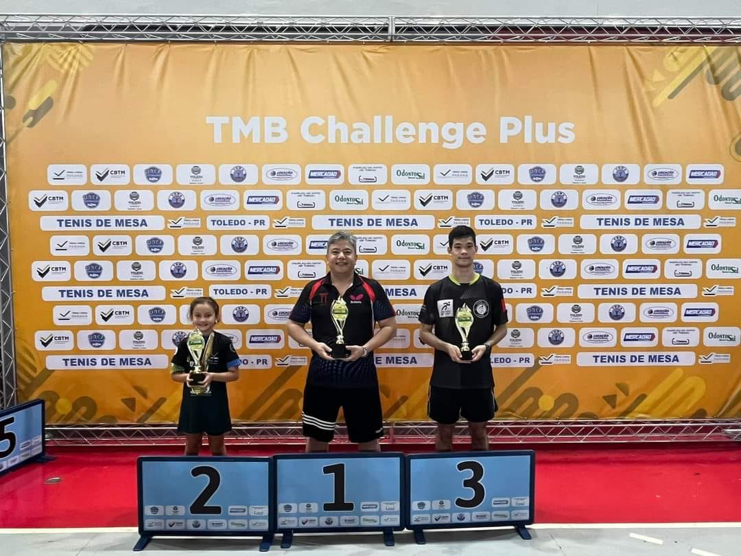 Tênis de Mesa: Foz do Iguaçu foi o 2º melhor clube no TMB Challenge Plus