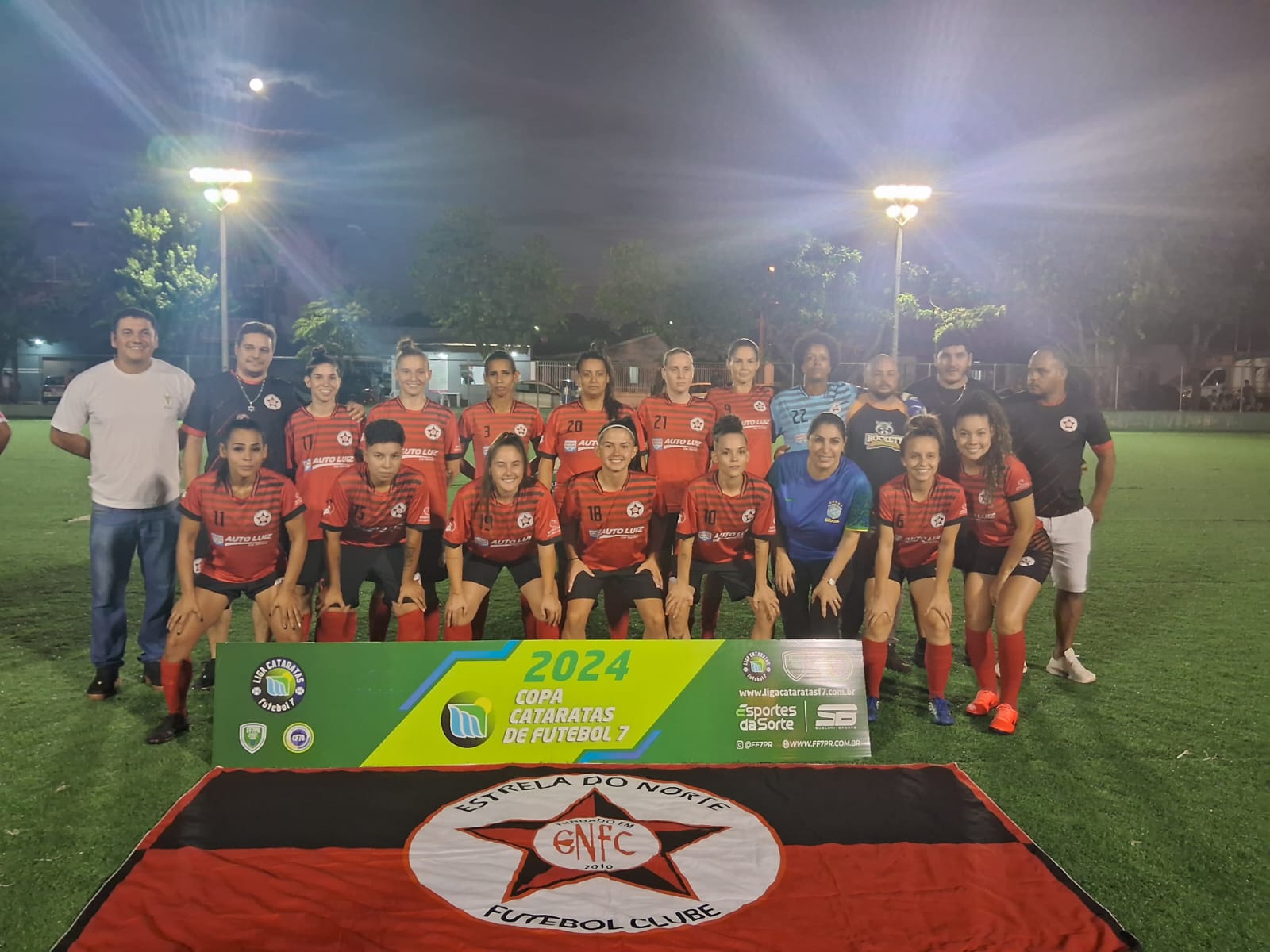 Copa Cataratas F7 feminino: Estrela do Norte lidera classificação