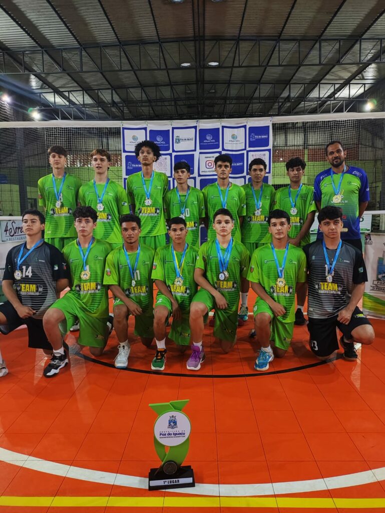 Foz do Iguaçu conquista o título na 9ª Copa Lindeiros de Voleibol