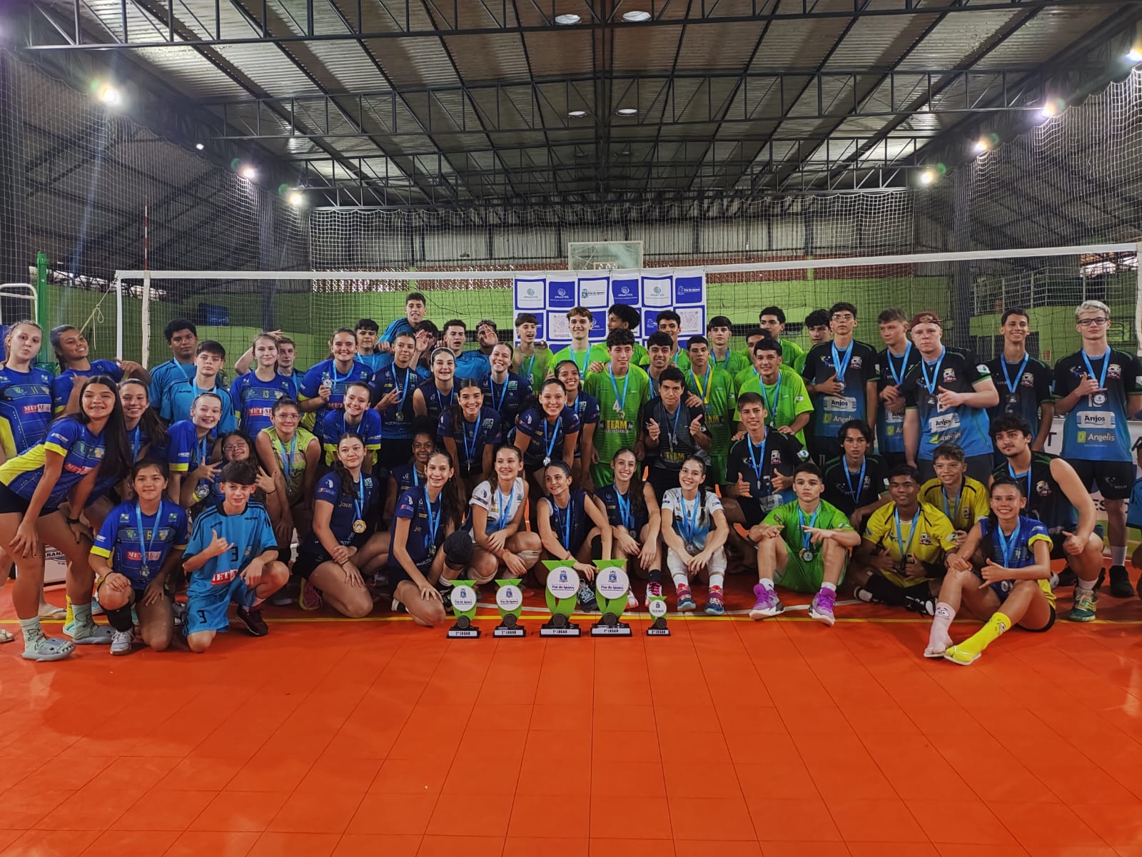 Foz do Iguaçu conquista o título na 9ª Copa Lindeiros de Voleibol