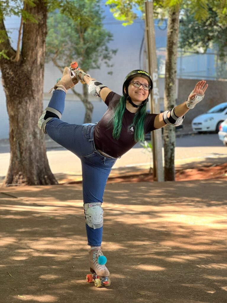 Encontro de patinadores em Foz do Iguaçu