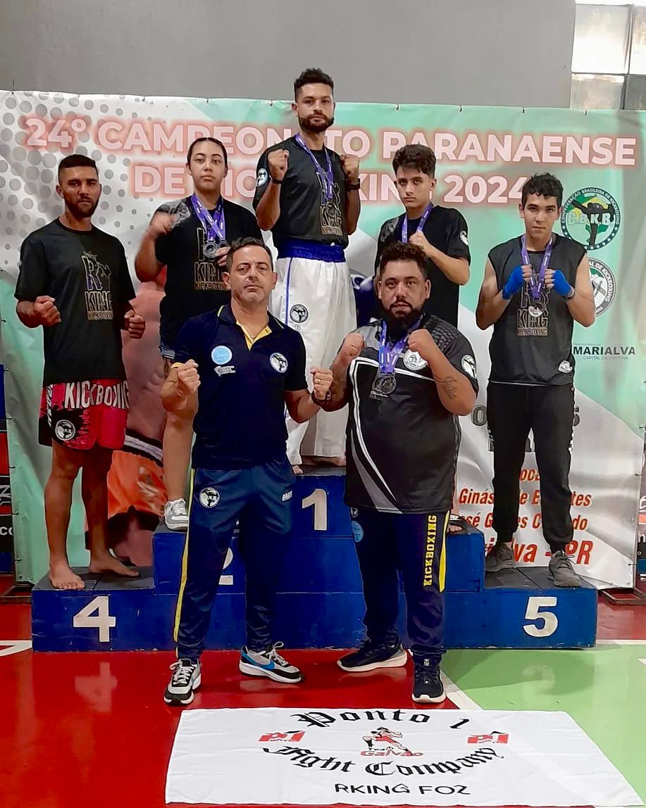 Academias de Kickboxing de Foz desempenham alto nível no Paranaense