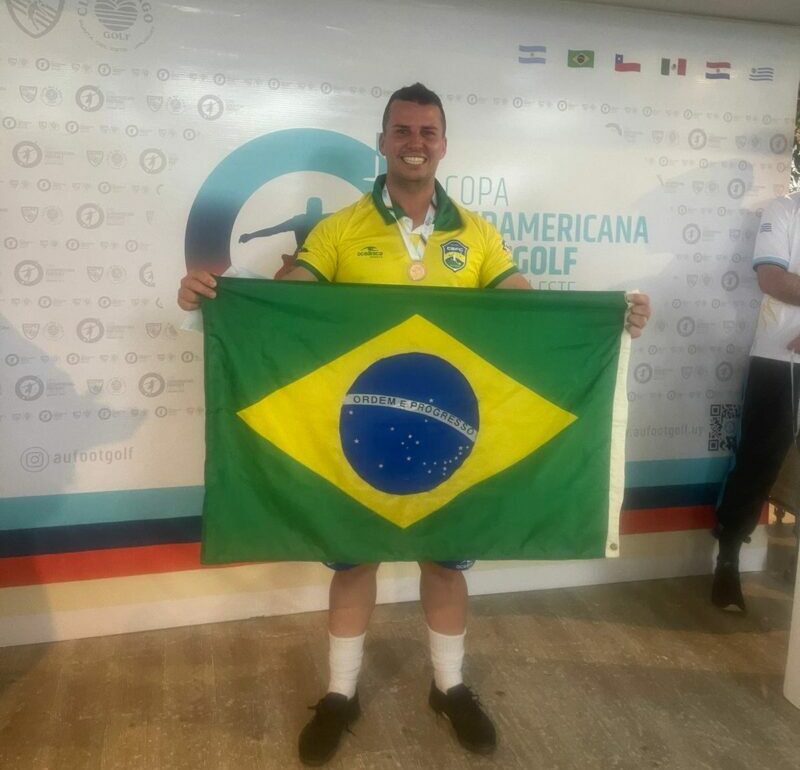 Footgolf: iguaçuense conquista pódio na maior competição da América do Sul