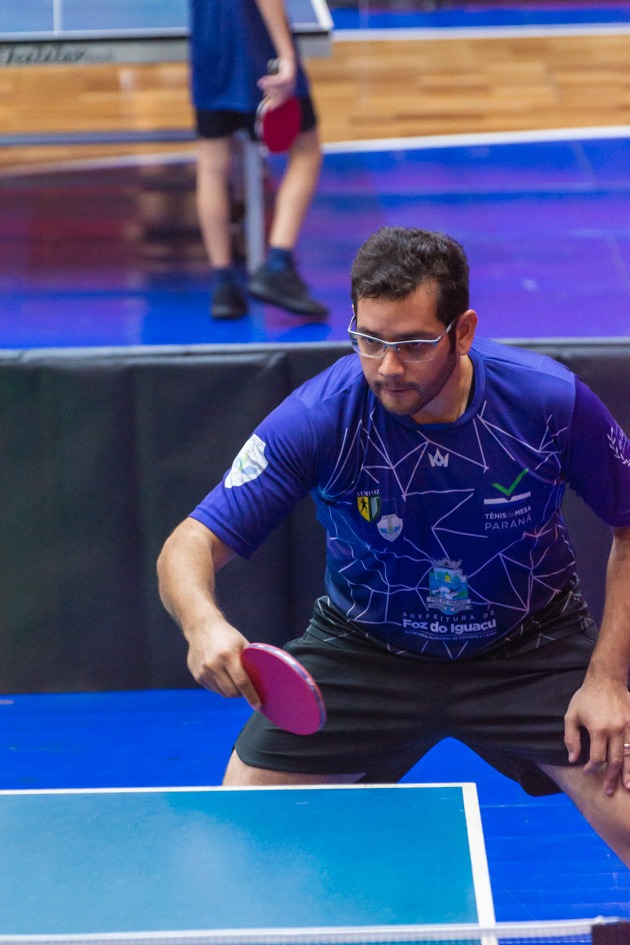 Tênis de Mesa: atletas de Foz do Iguaçu participam de Campeonato Paranaense