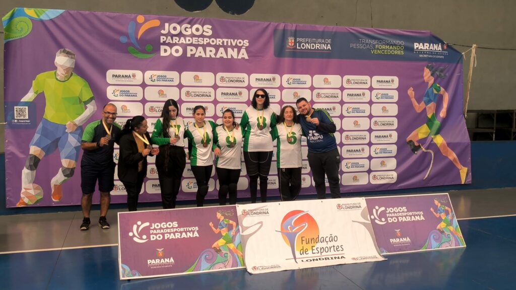 Atletas iguaçuenses são destaques nos Jogos Paradesportivos do Paraná