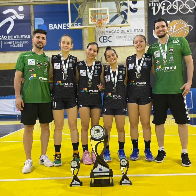 Foz Basquete é bicampeã do CBI sub-15 3×3