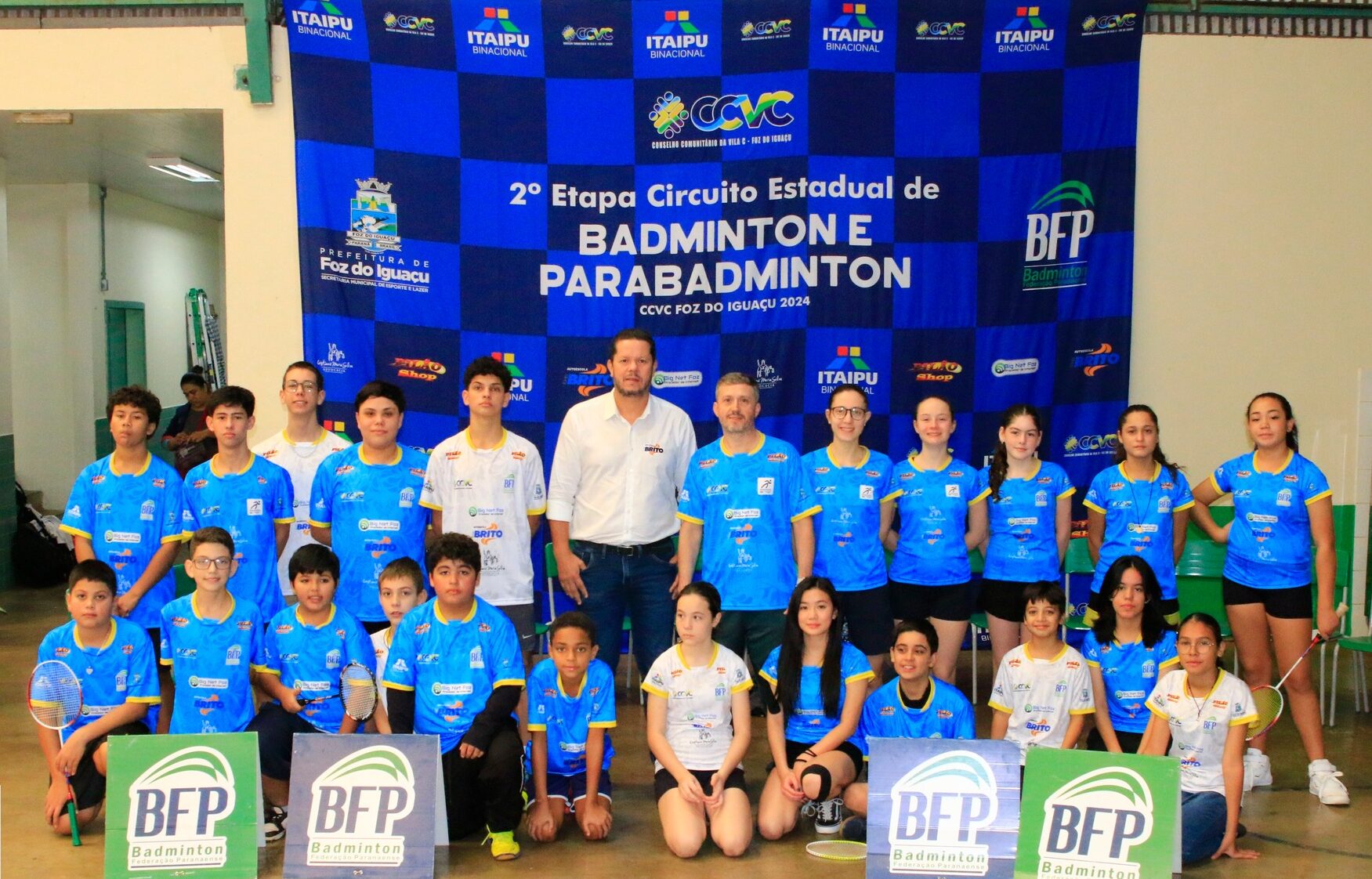 Circuito Paranaense de Badminton reúne mais de 400 atletas em Foz do Iguaçu