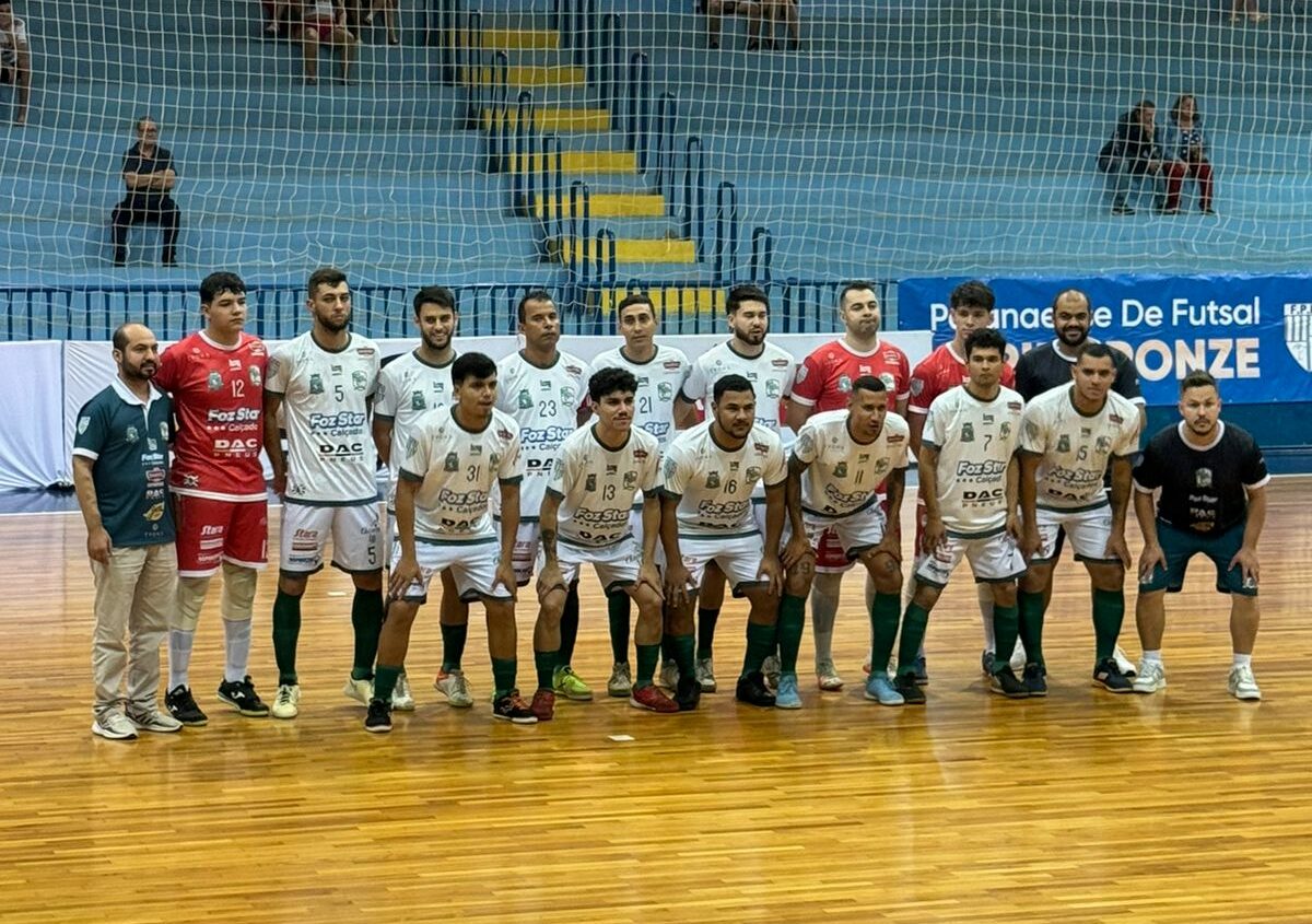 Foz Futsal vira jogo e ganha de 7×4 na 15ª rodada do Paranaense