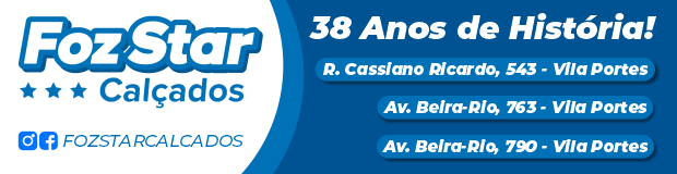 Foz Star Calçados – Rodapé
