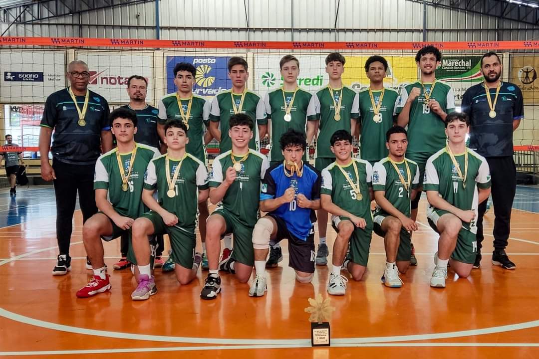 Equipe sub-18 de vôlei avança para a final da série prata do JOJUPs