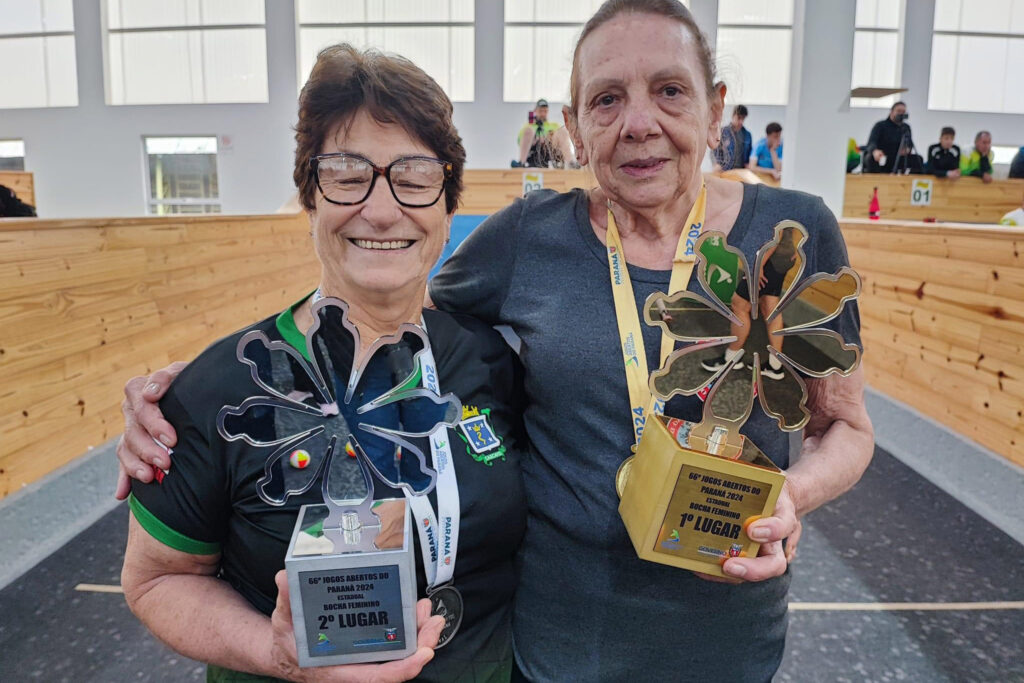 Equipe feminina de Bocha de Foz conquista título nos Jogos Abertos do Paraná