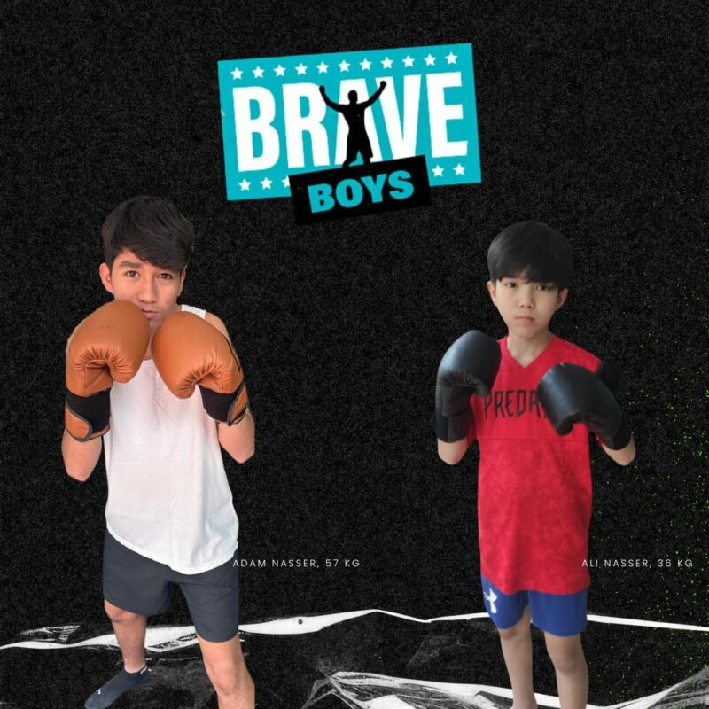 Atletas representam Foz do Iguaçu no evento Brave Boys de Boxe