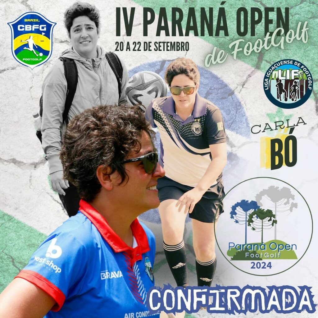 Atletas de Foz do Iguaçu disputam o IV Paraná Open de FootGolf