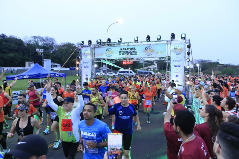 Brasil e Quênia dividem o pódio da Maratona Internacional de Foz do Iguaçu