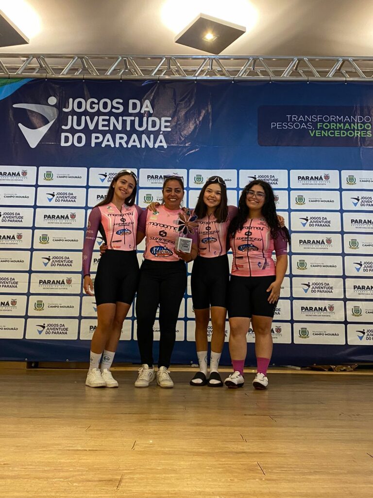 Ciclismo conquista pódio histórico na fase final dos Jogos da Juventude