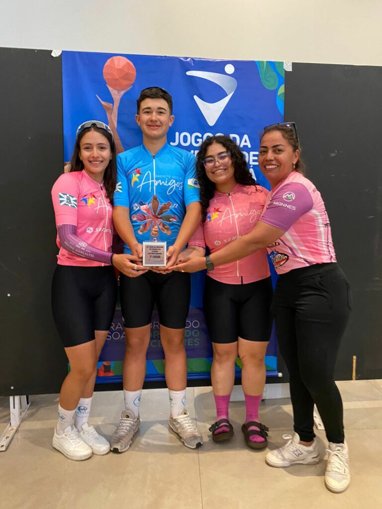 Ciclismo conquista pódio histórico na fase final dos Jogos da Juventude