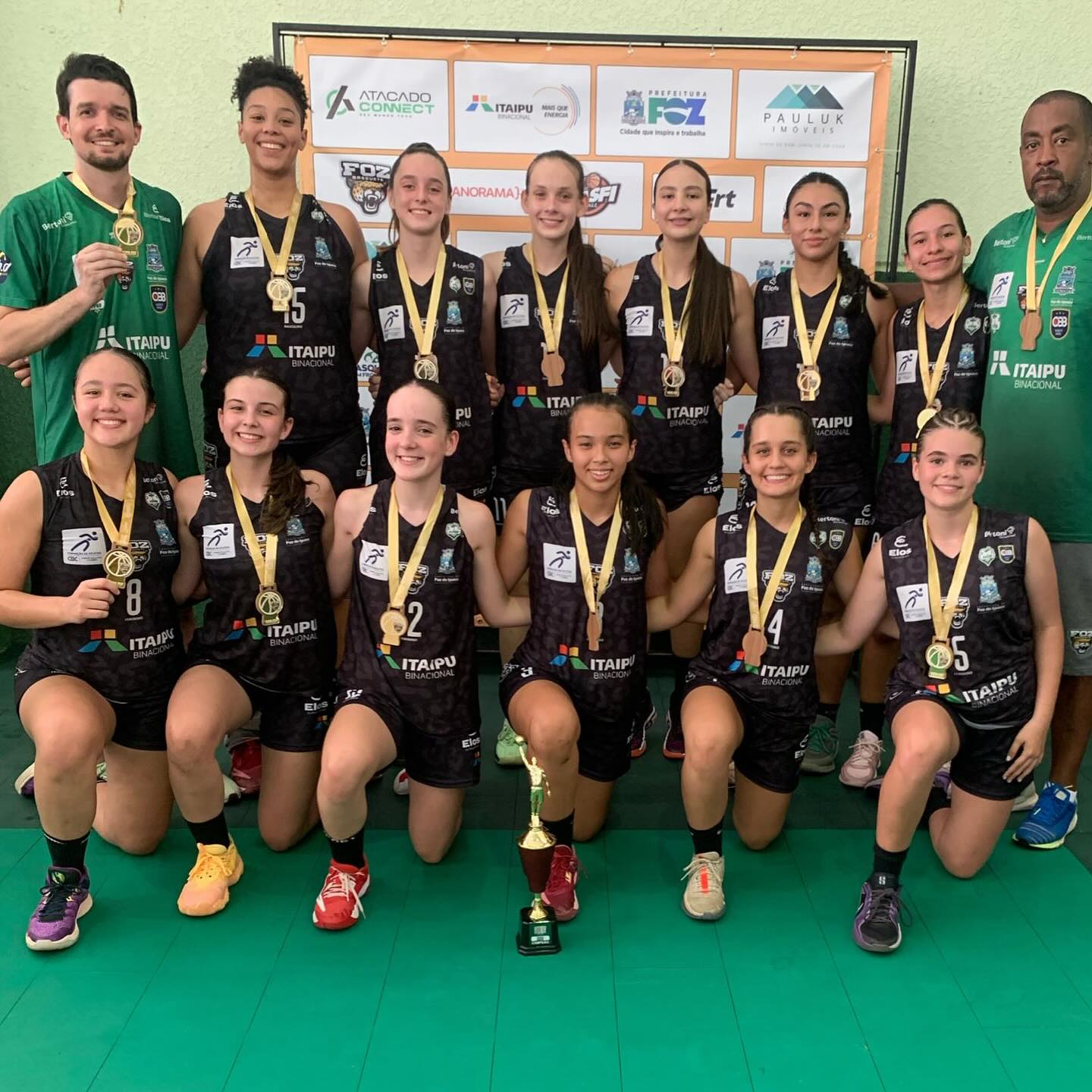 Copa Foz Sub-16 de basquete reúne na fronteira mais de 150 atletas