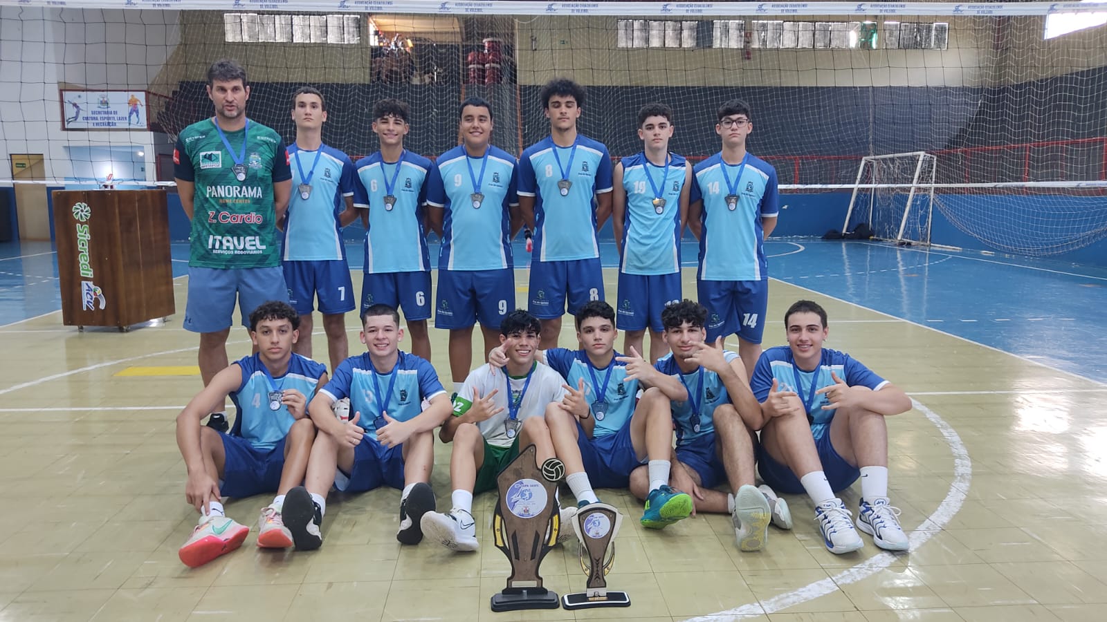 FozVoleibol Sub-17 é vice-campeã da Copa Oeste de Voleibol