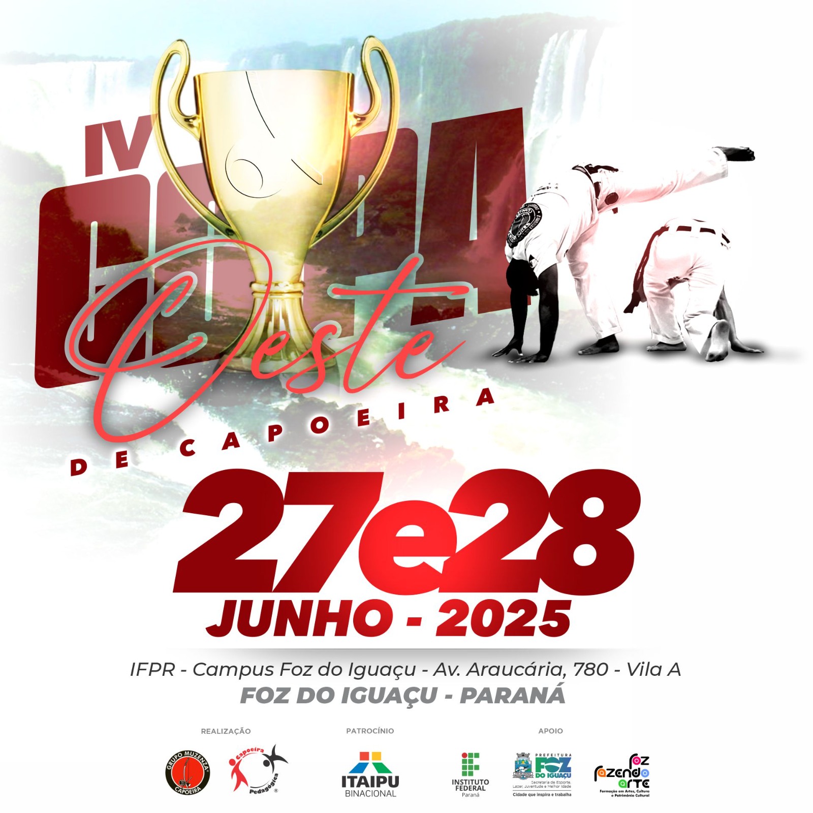 Banner lateral menu – capoeira