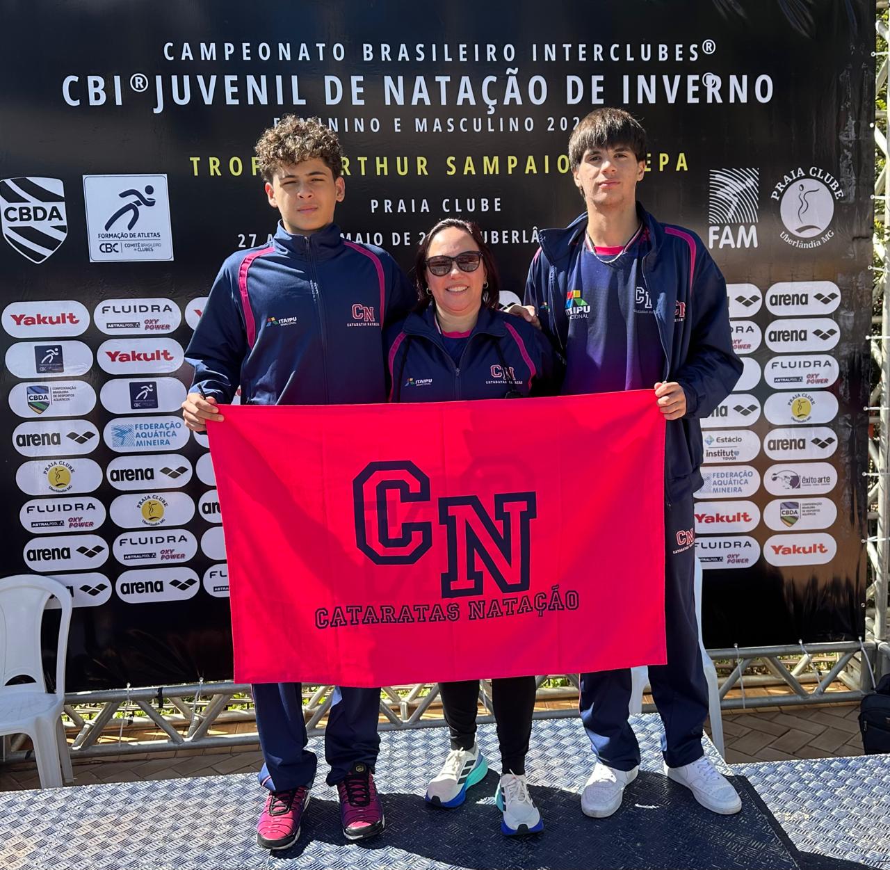 Cataratas Natação representa Foz no Campeonato Brasileiro Juvenil